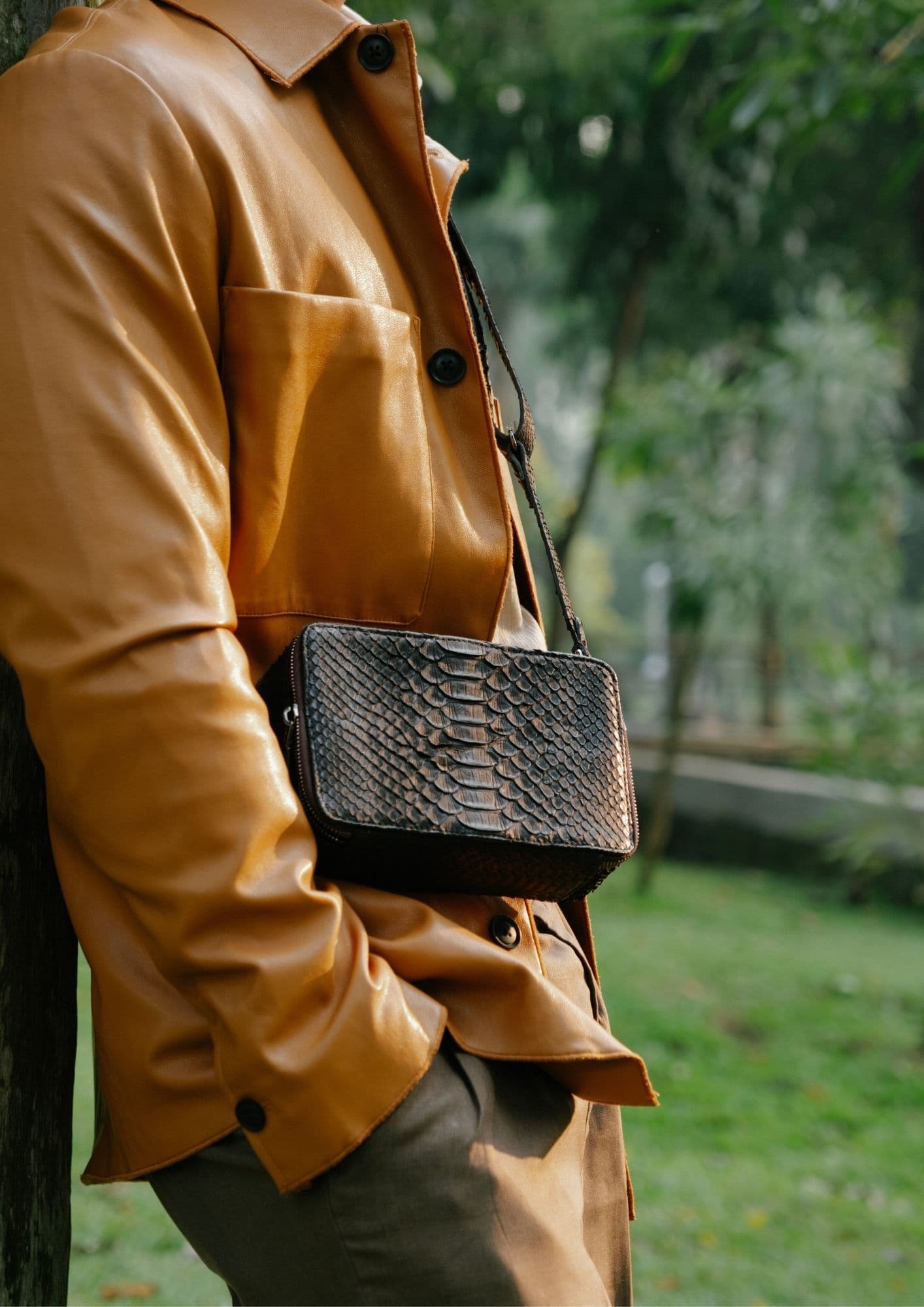 Python Leather Collection